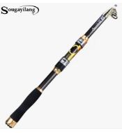 Ultralight Carbon Fiber Spinning Fishing Rod