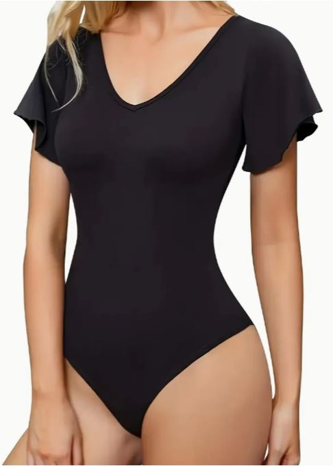 Women's Bodycon Top – Sleek Fitted Stretchy Shirt for Casual or Dressy Looks