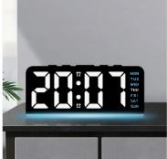 Digital LED Alarm Clock