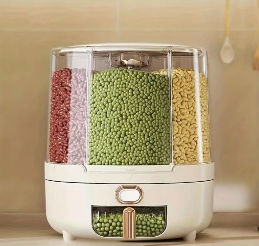 30pcs Multipurpose Storage Container – Moisture-Proof, Reusable Large Food-Grade Bucket for Rice, Grains, Cereal & Flour